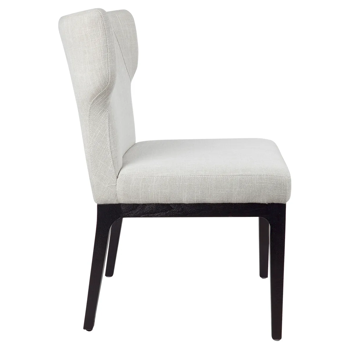 Ashton Black Dining Chair Set of 2  - Natural