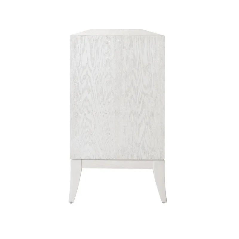 Avis White Washed Chest of Drawers