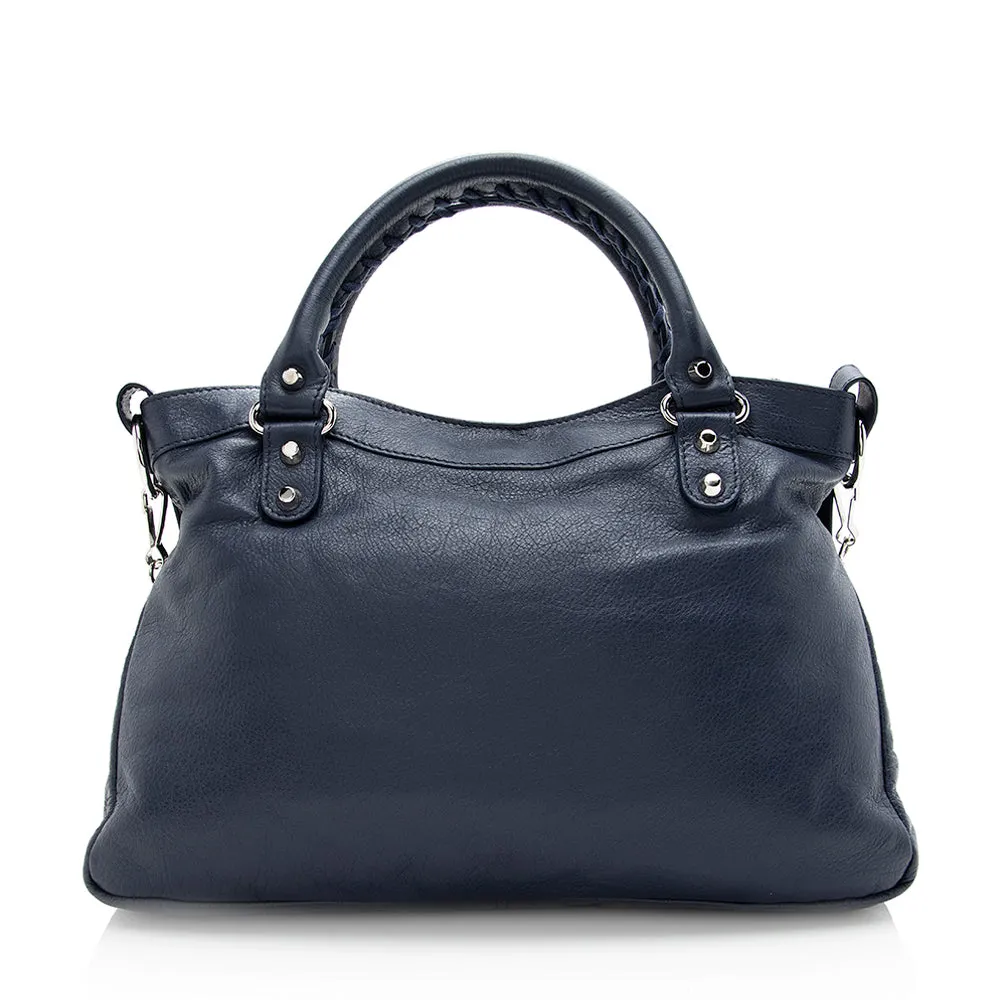 Balenciaga Agneau Arena Classic Town Satchel (SHF-20775)