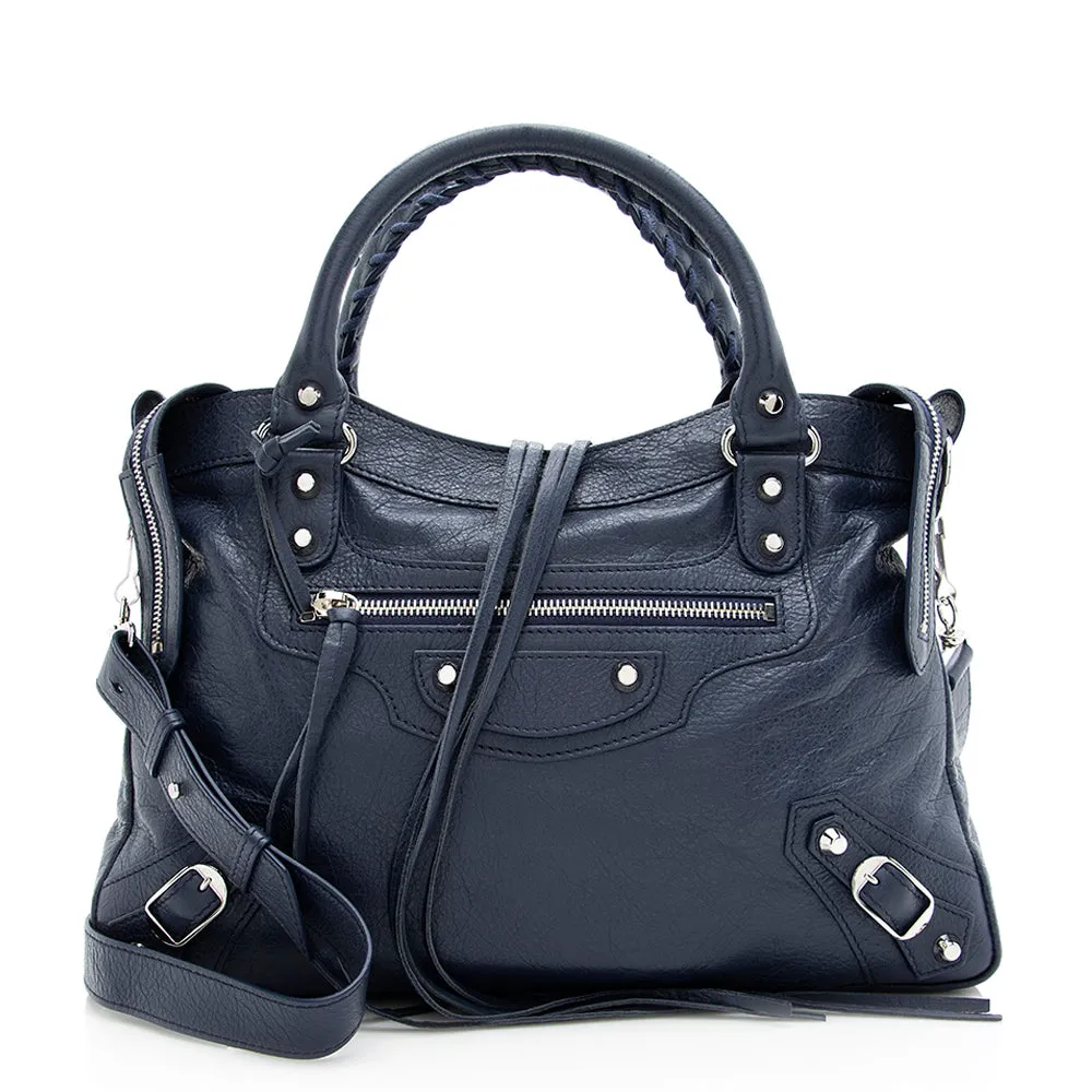 Balenciaga Agneau Arena Classic Town Satchel (SHF-20775)