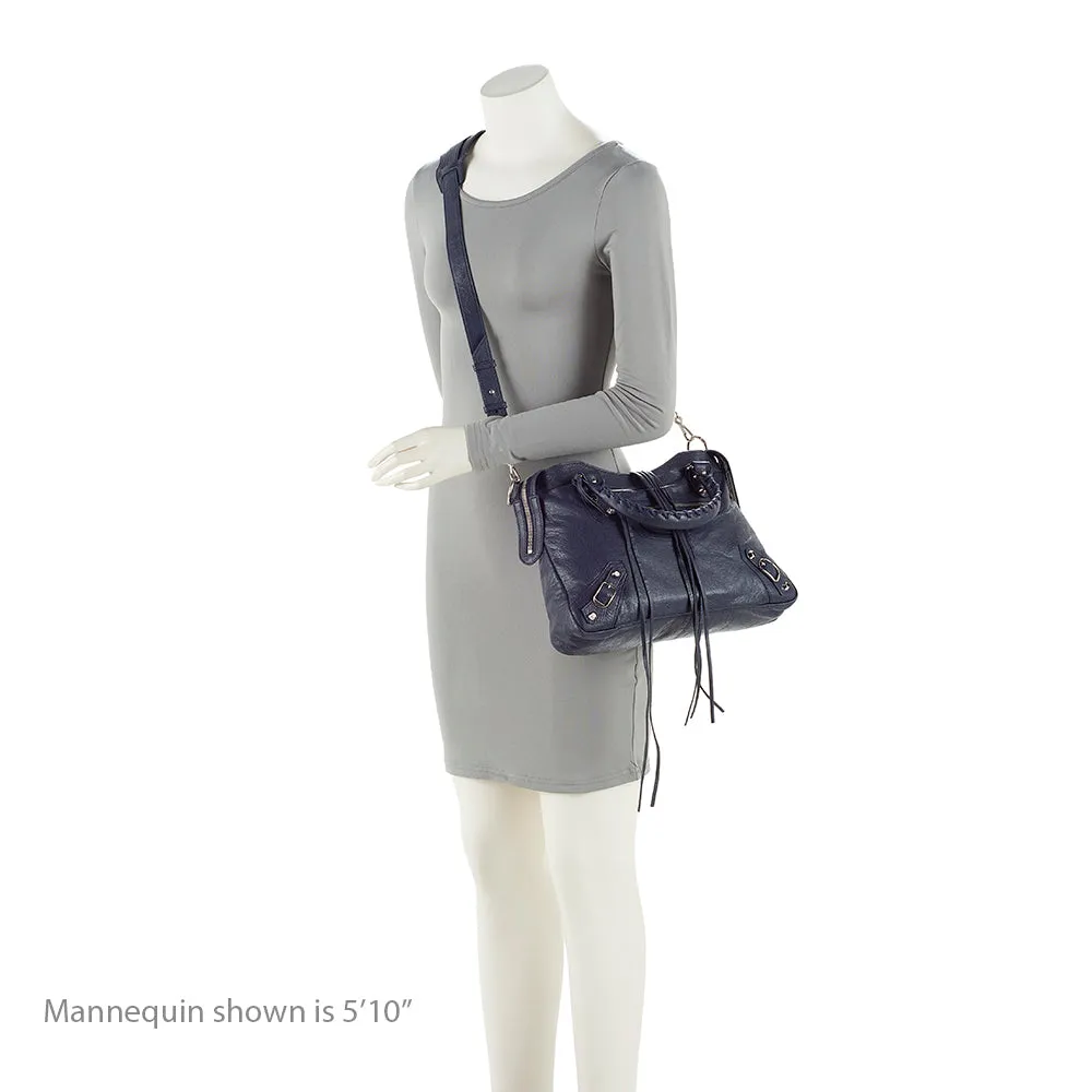 Balenciaga Agneau Arena Classic Town Satchel (SHF-20775)