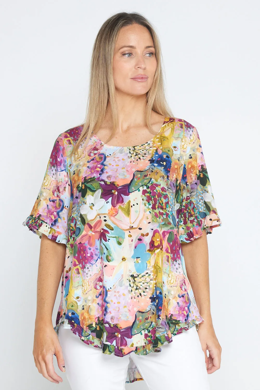 Blossom Top - Floral Painting