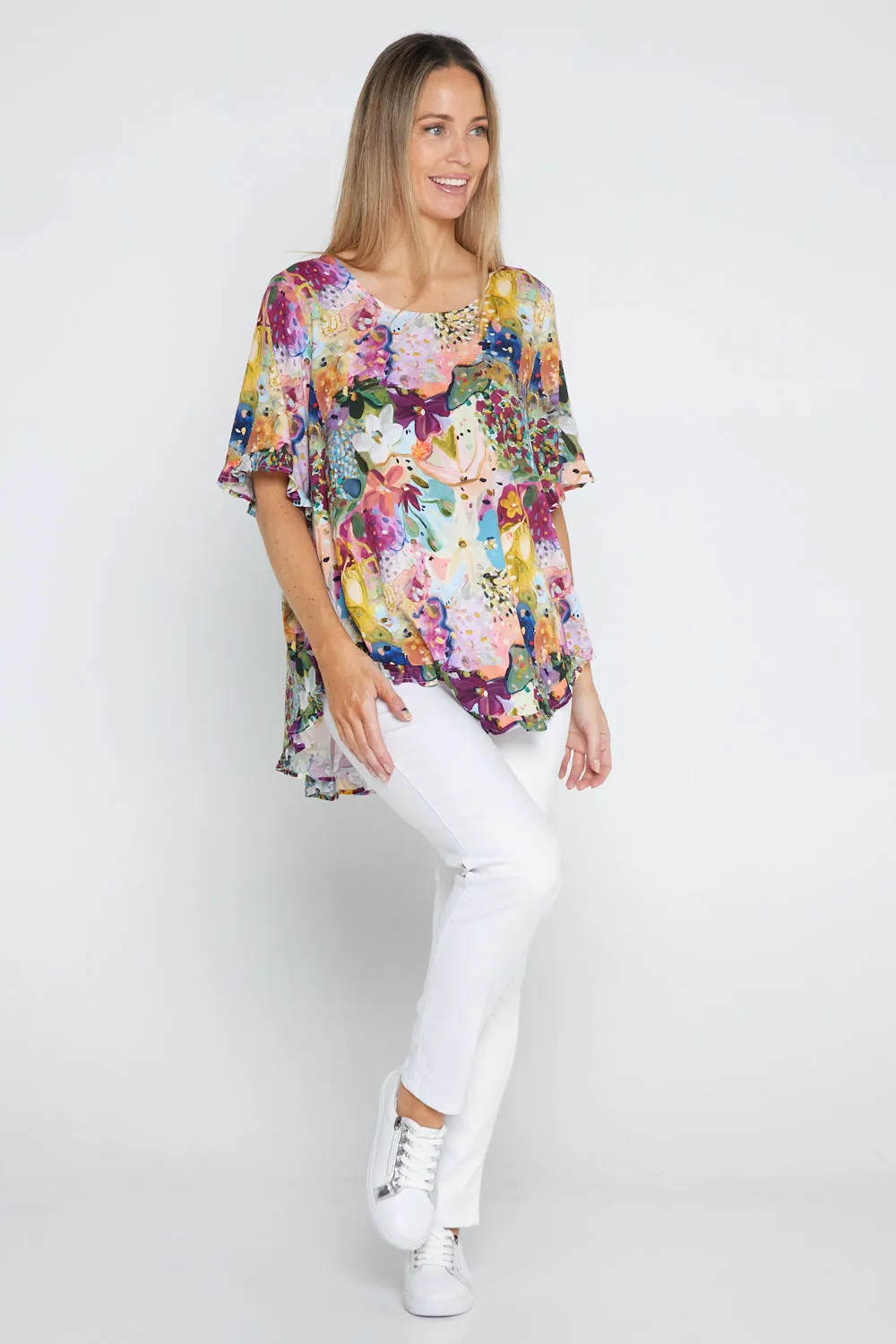 Blossom Top - Floral Painting
