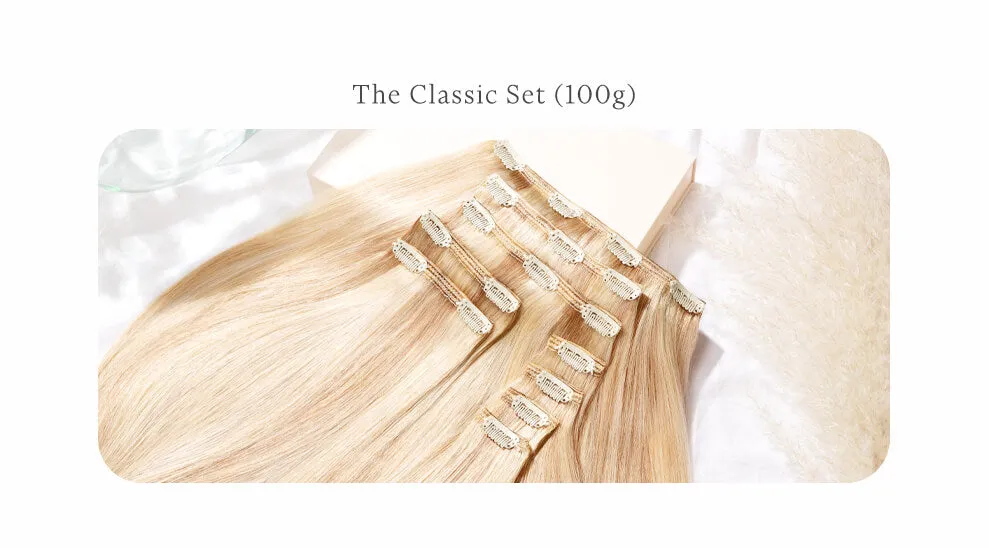 Cherry Red, 16" Classic Clip-In Hair Extensions, #530 | 100g