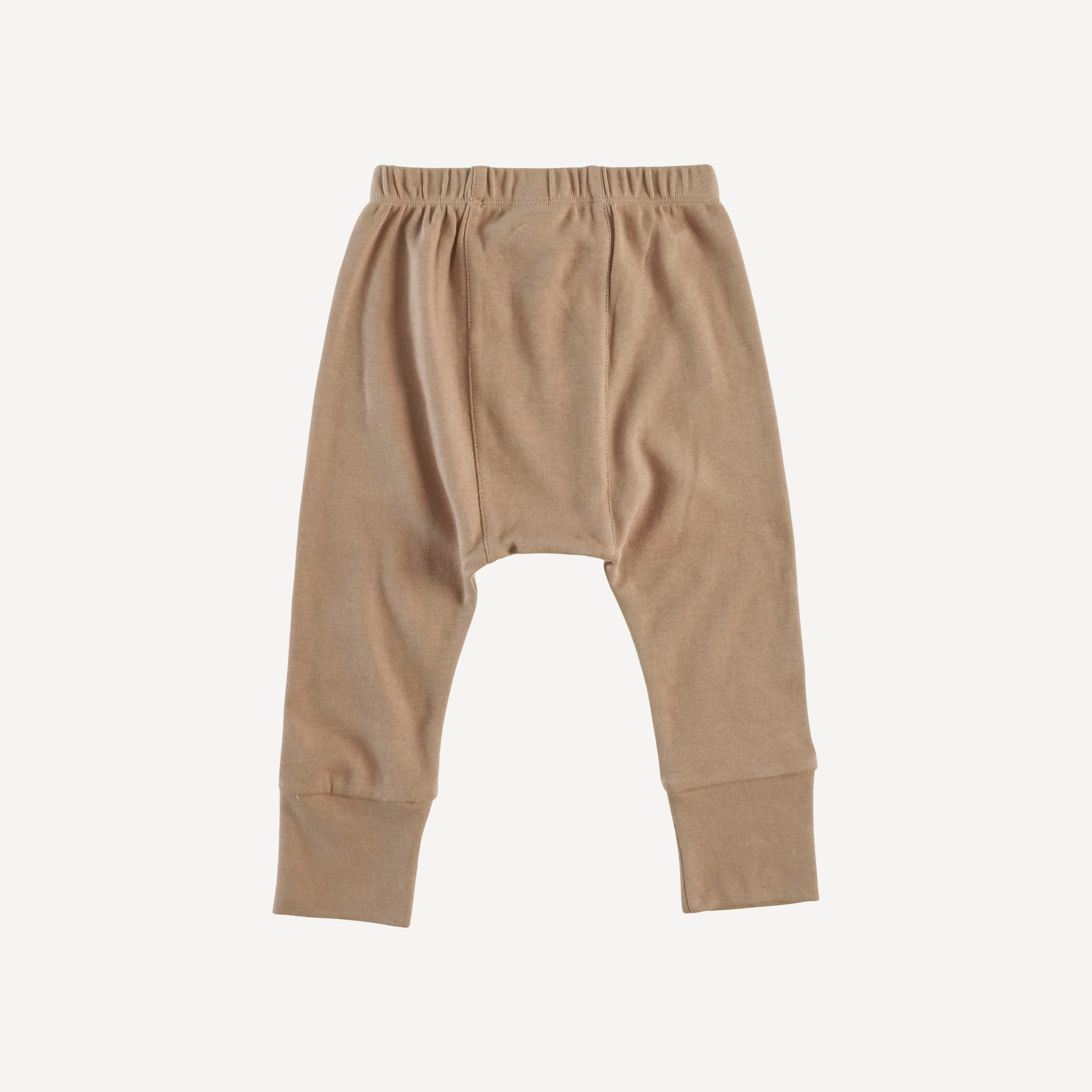 classic panda pant | cinnamon | organic cotton interlock