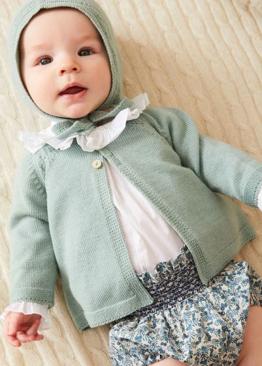 Evelyn Floral Bloomers in Blue (1mth-2yrs)