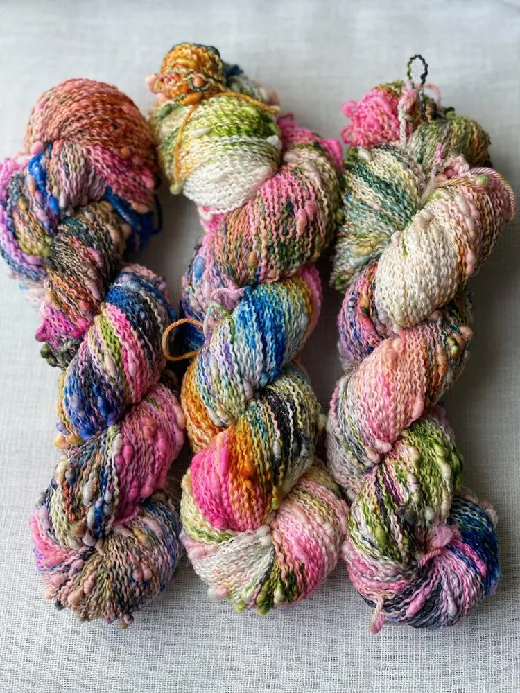Kim Dyes Yarn Crumble Slubby