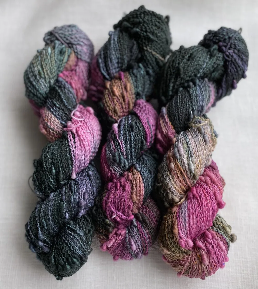 Kim Dyes Yarn Crumble Slubby