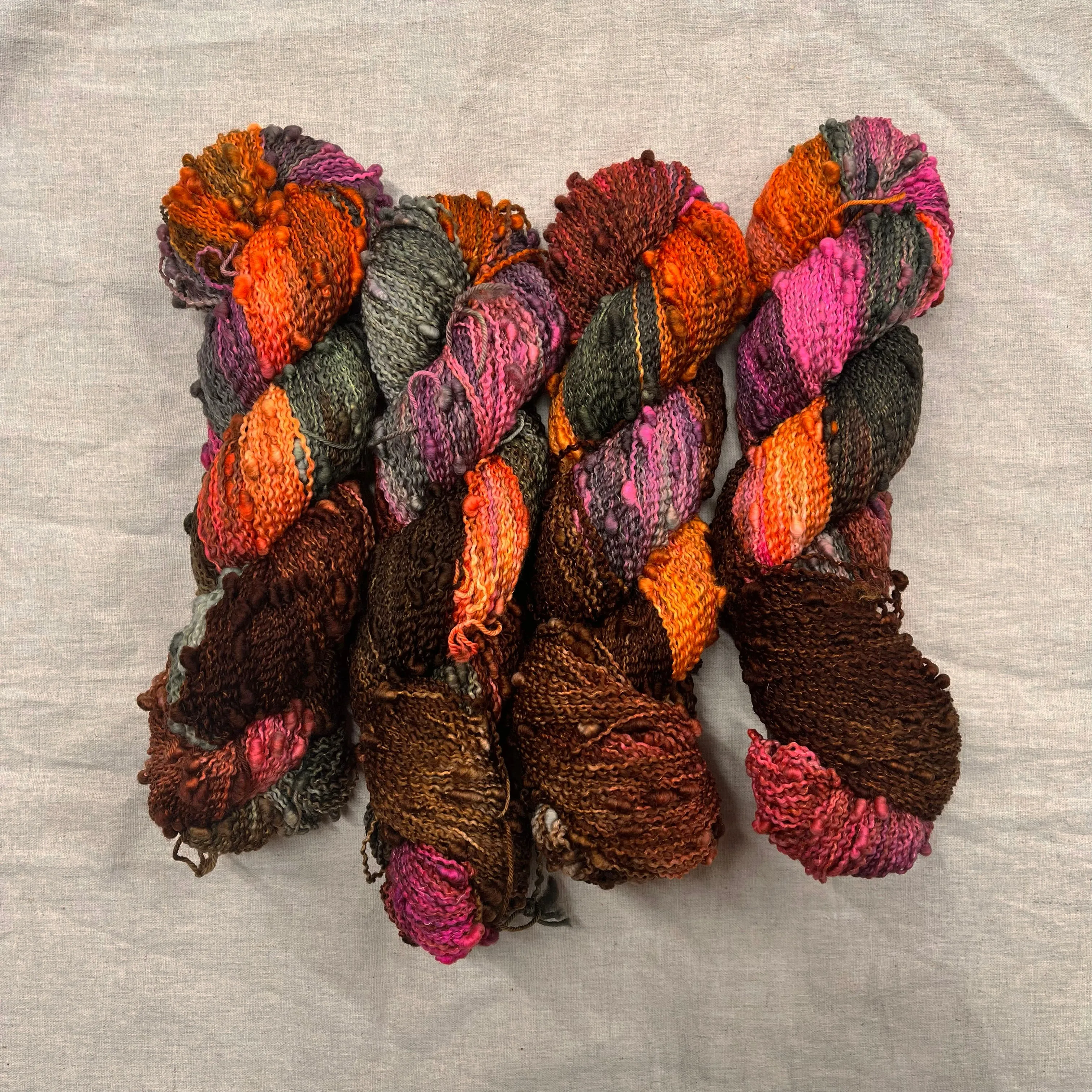 Kim Dyes Yarn Crumble Slubby
