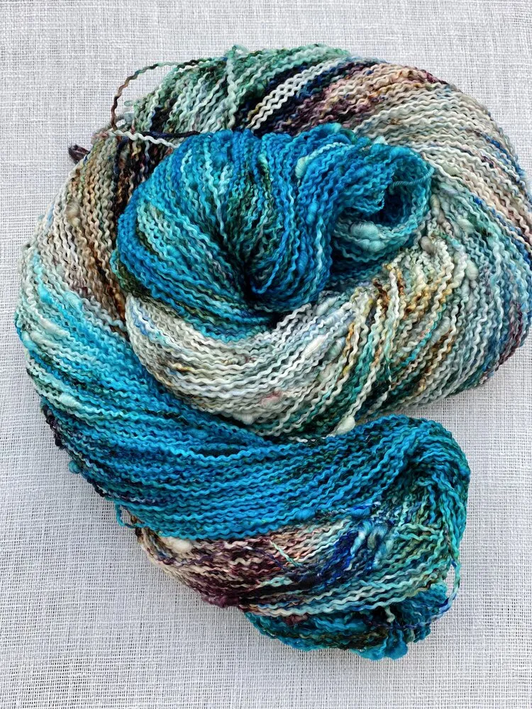 Kim Dyes Yarn Crumble Slubby