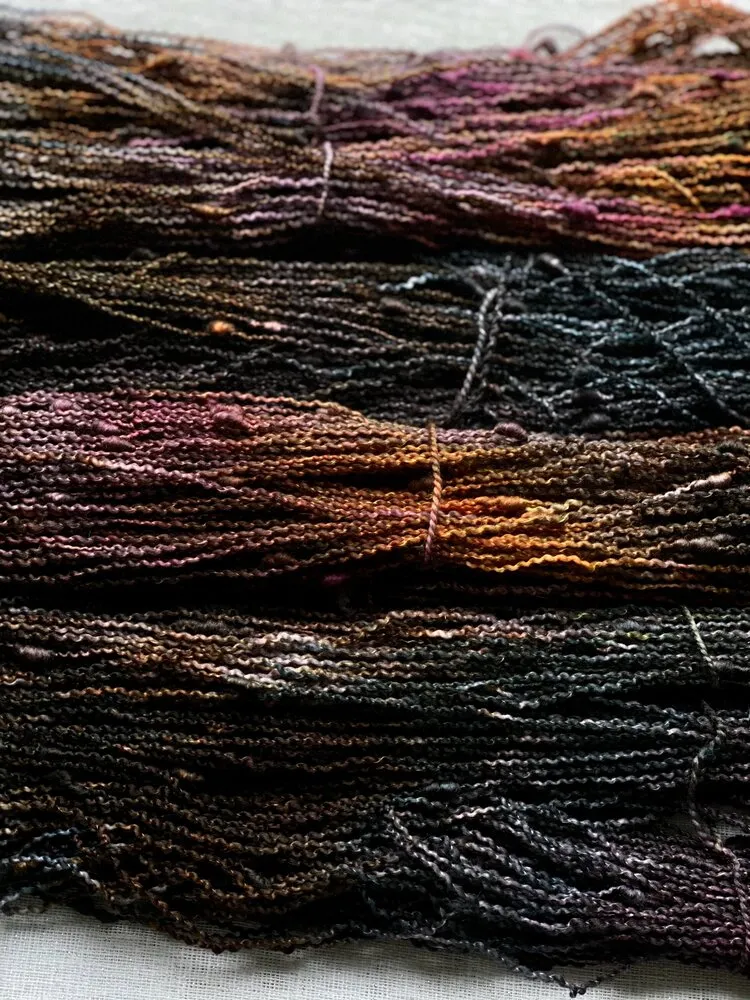 Kim Dyes Yarn Crumble Slubby