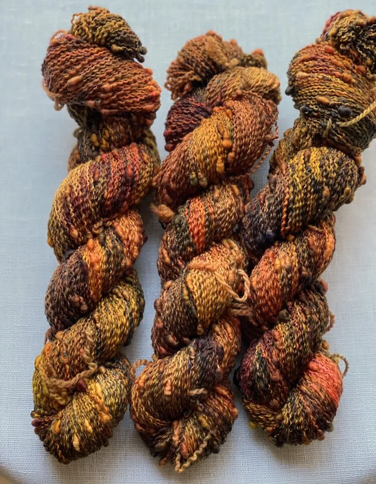 Kim Dyes Yarn Crumble Slubby