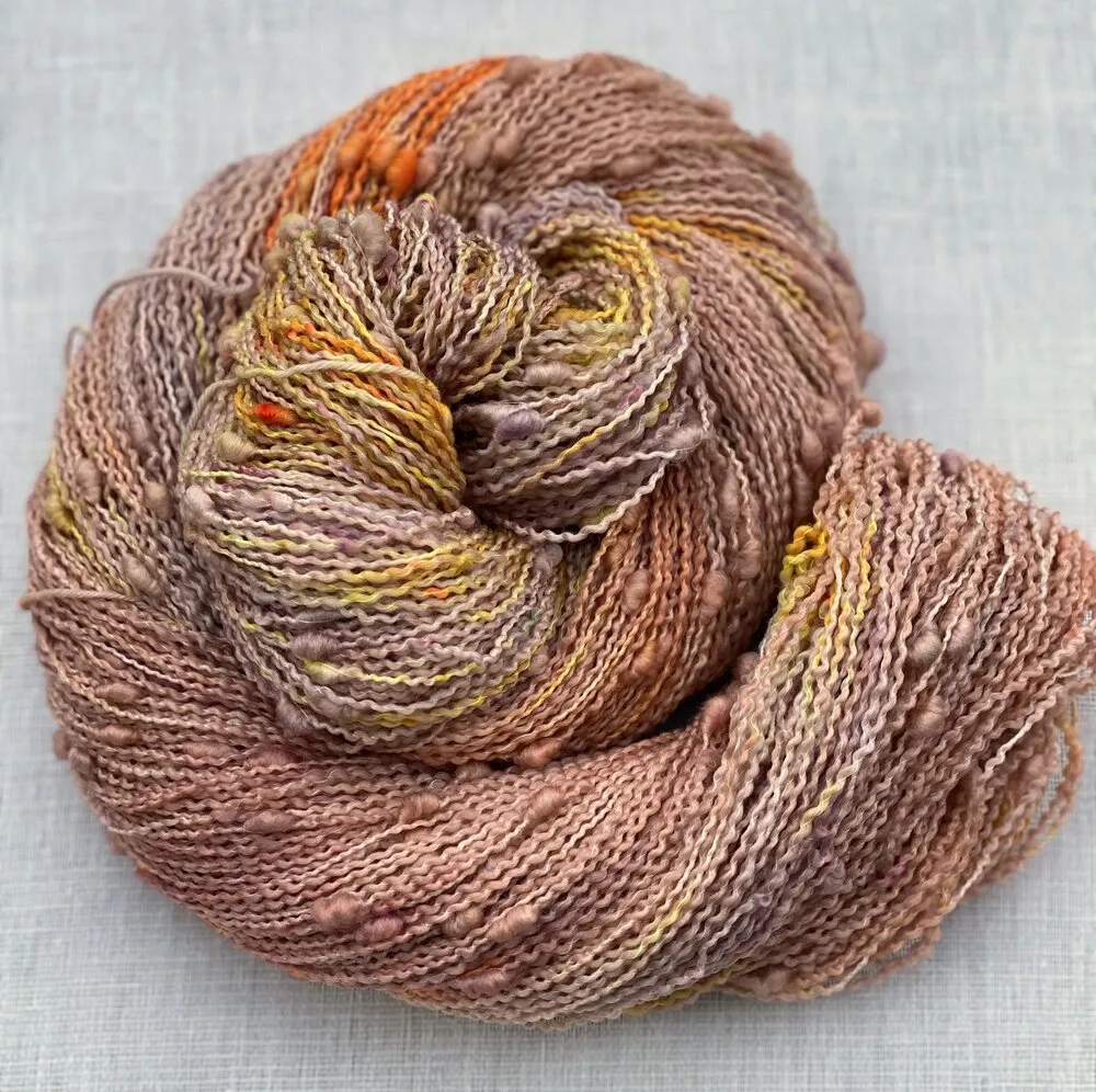 Kim Dyes Yarn Crumble Slubby