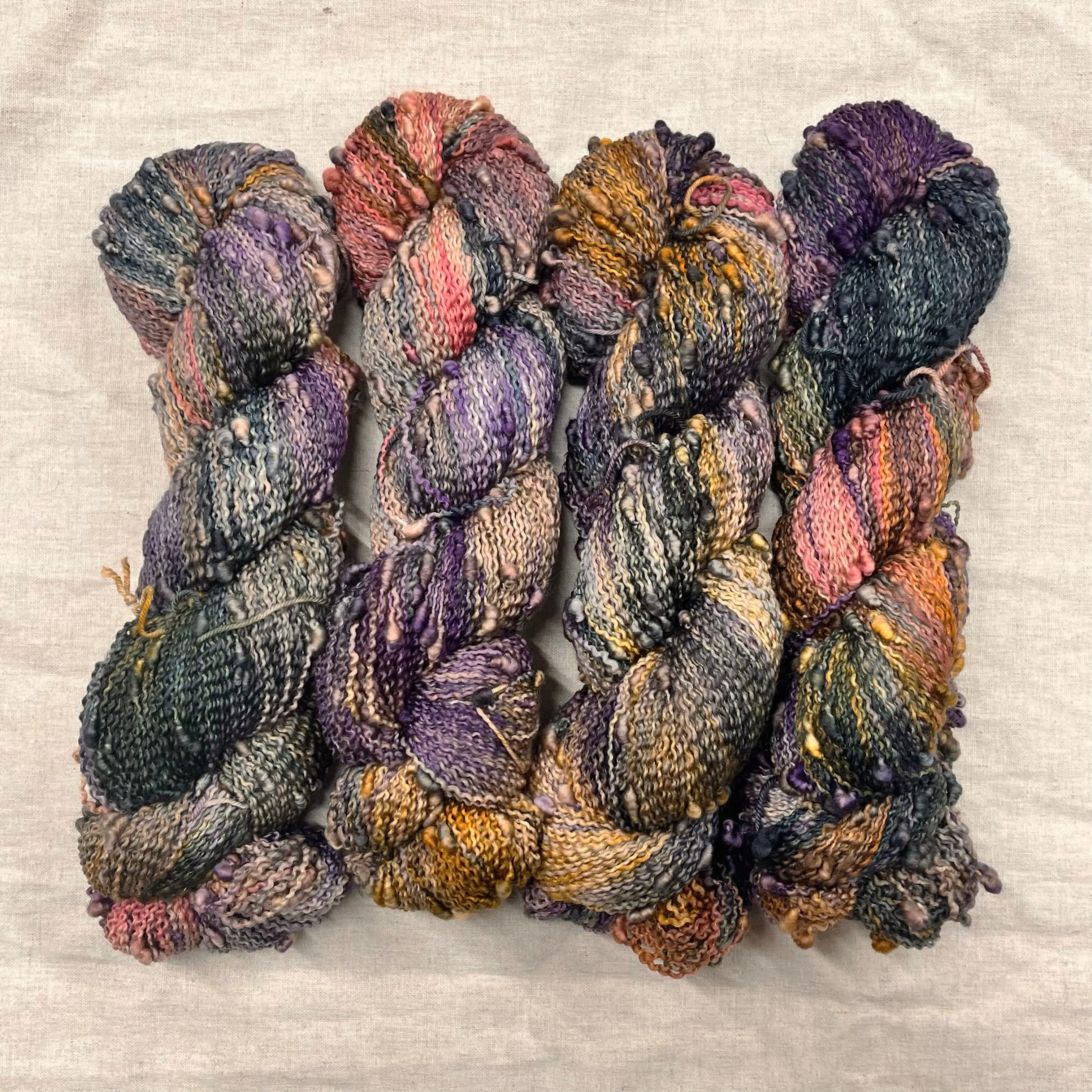 Kim Dyes Yarn Crumble Slubby
