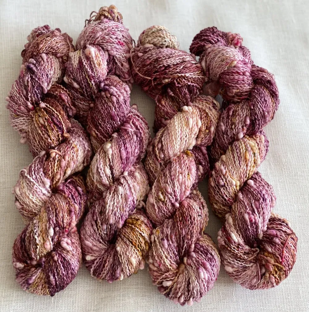 Kim Dyes Yarn Crumble Slubby