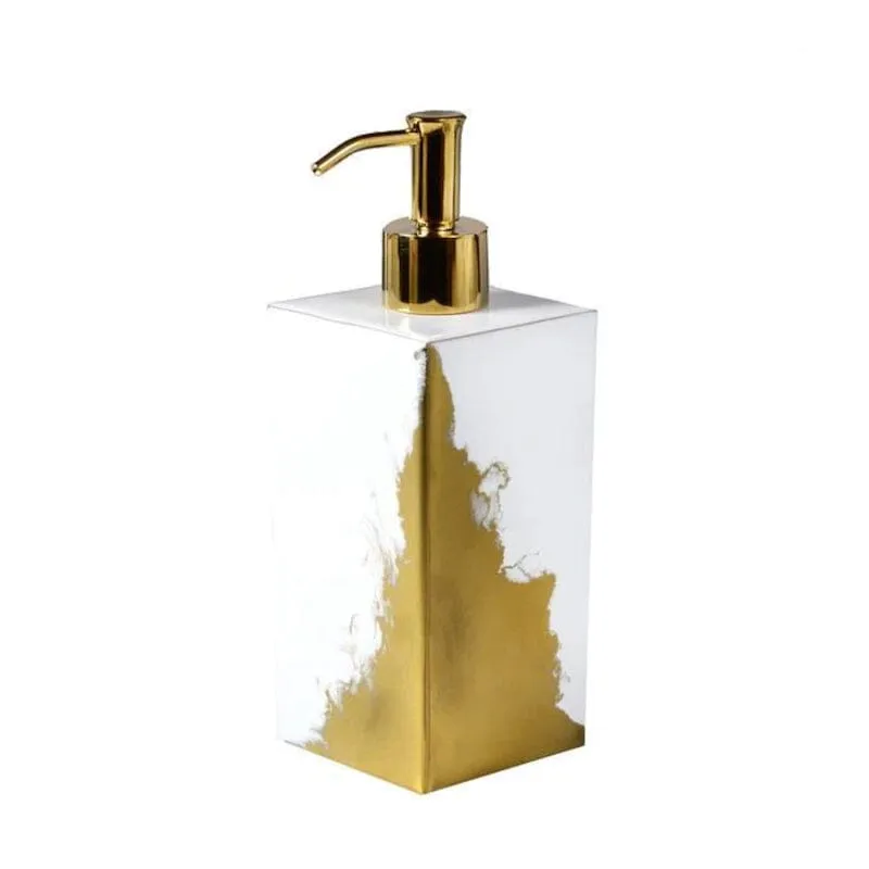 Lava Pure White & Gold Bath Accessories by Mike   Ally