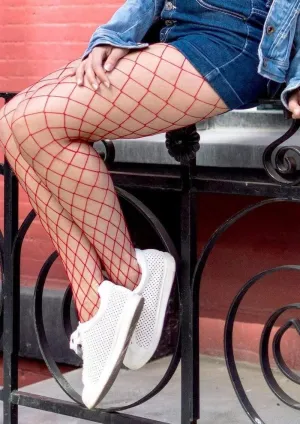 Leg Avenue Spandex Diamond Panty Hose
