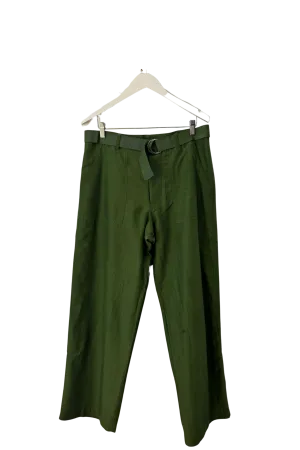 Moss Silk Utility Pant