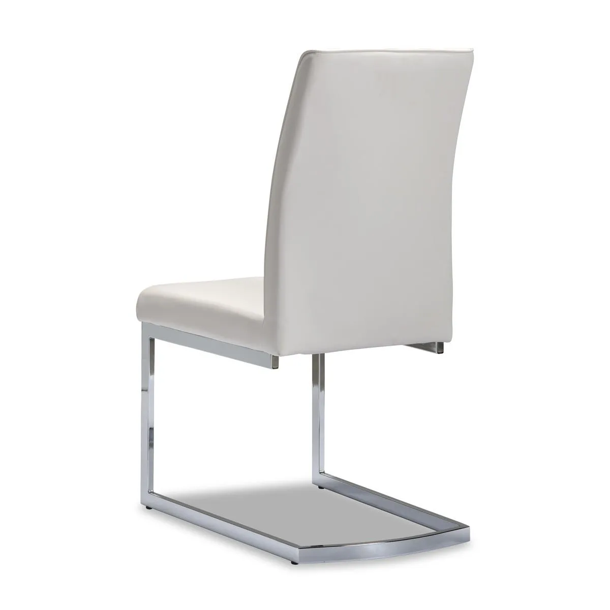 Shirelle chair in White Leatherette - Set of 2